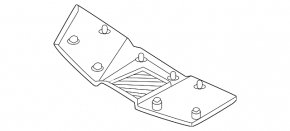 Lane following camera overlay for Nissan Ariya 23-25 without Autopilot