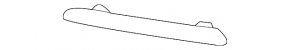 Rear bumper reflector right Honda Civic XI FE/FL 22- 4d