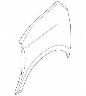 Rear left wing BMW i3 14-20