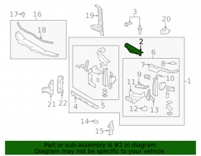 Upper TV bar for Lexus LX570 08-21
