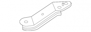 Front subframe burdock rear right Nissan Murano z52 15-24 rusty