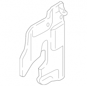 Radiator deflector right Mitsubishi Eclipse Cross 18-20