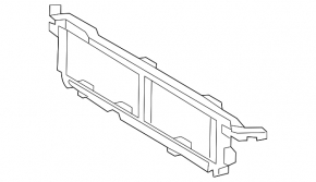 Radiator deflector shutter bracket Kia Niro 17-19 HEV, PHEV OEM