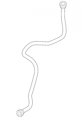 EGR valve tube Audi Q5 8R 09-17 3.0, 3.2 intake