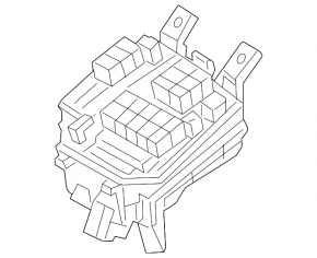 Mazda CX-50 underhood fuse box 23-25