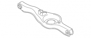 Rear right axle Mazda CX-7 06-09 with ABS sensor