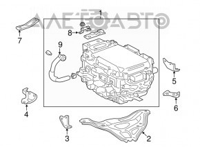Lexus ES300h 13-18 inverter upper mount
