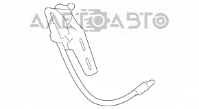 Mercedes X164 GL right rear side window regulator