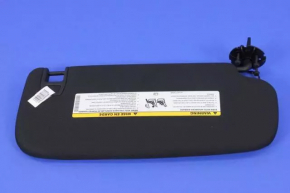 Left visor Dodge Durango 14-24 black with backlight