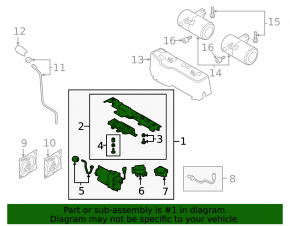 Air suspension compressor for Audi E-Tron 19-23 with bracket, control unit and valve block