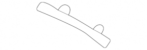 Front bumper mount, right upper fender, BMW 2 F44 20-24 Without m type, bumper cover & trim