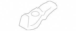 Left rear bumper mount for Toyota Avalon 2005-2012