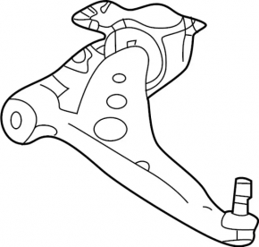 Lower control arm front right Infiniti QX50 19-