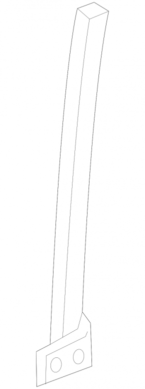 Front right door glass guide Honda HR-V 16-22