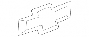 Chevrolet Equinox EV 24-26 tailgate emblem