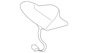 Lexus IS250 06-09 phone antenna