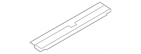 Front trunk floor Audi Q5 8R 09-17 gray