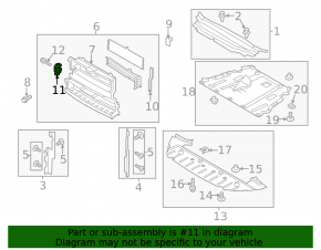 Motor actuator blinds Ford Focus mk3 11-18 2.0