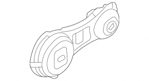 Lower automatic transmission support Ford Explorer 16-19