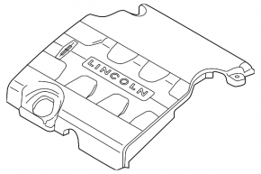 Lincoln MKX 16-18 3.7 Engine Cover