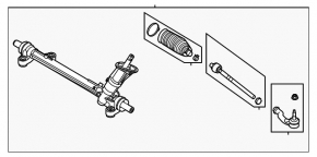 Steering rack Ford Bronco Sport 21-25