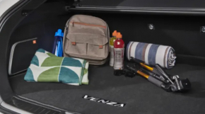 Trunk mat Toyota Venza 21 - black cloth