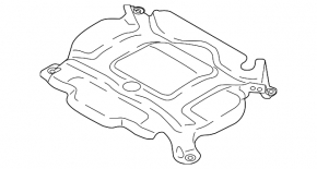 Engine Heat Shield Upper Audi Q5 80A 18-24 3.0T