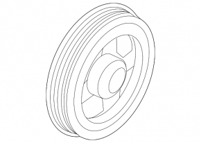 Nissan Rogue 21-21 Crankshaft Pulley