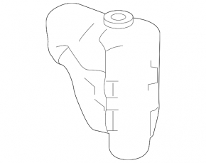 Expansion tank cooling Acura TLX 15- without cap
