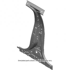 Body pillar central right Chevrolet Malibu 13-15