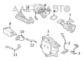 EGR valve Toyota Rav4 22-25