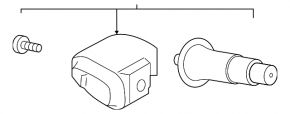 Wheel Pressure Sensor Subaru Impreza 17- GK