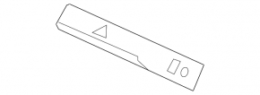 Hazard warning button Honda CRV 15-16
