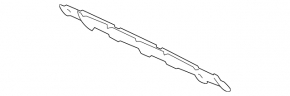 Soundproofing damper front bumper Audi Q7 4L 10-15