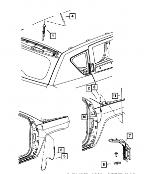Jeep Patriot Front Antenna Socket 11-17