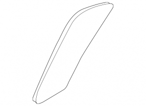 Plug trunk lid trim right VW Passat b8 16-19 USA black