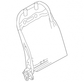 Subaru Forester 25-26 passenger seat backrest tilt adjustment motor