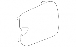 08-15 Nissan Rogue Fuel Door