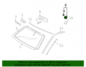 Rain sensor Lexus GX470 03-09