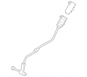 Fuel tank vent pipe for Mercedes A-class V177 19-22 M260