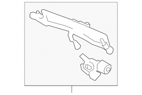 Windscreen wiper trapezoid with motor Ford Ecosport 18-22