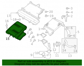 Mazda 3 MPS 09-13 Intercooler Cover