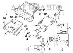 Mazda 3 MPS 09-13 Intercooler Cover