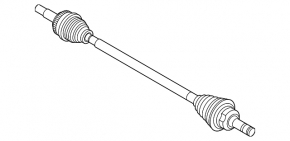 Right rear axle drive for Mazda CX-9 16-23