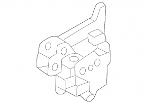 Right-hand actuator motor for the air conditioner heater for a Mazda CX-50 2023-2025