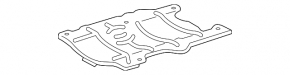 Oil deflector 2GR-FXE Lexus RX450h 10-15