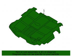 Subaru Outback 10-14 3.6 Engine Cover