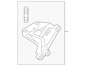 Upper engine mount Hyundai Veloster 12-17 1.6