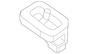 Gearbox mount for BMW 5 Series F10 11-16 3.0T RWD