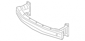 Front Bumper Reinforcement Toyota Prius 50 16-